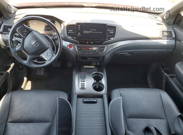 5FNYF8H57PB005398 2023 HONDA PASSPORT Burgundy Vista del salpicadero