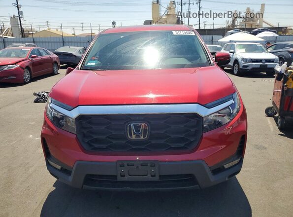 5FNYF8H57PB005398 2023 HONDA PASSPORT Burgundy Vista frontal