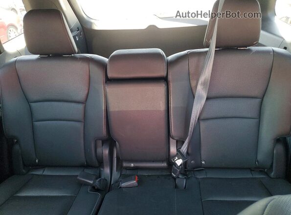 5FNYF8H57PB005398 2023 HONDA PASSPORT Burgundy Vista de los asientos traseros