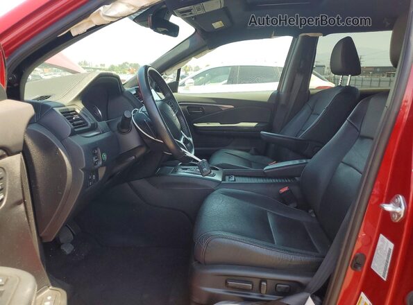 5FNYF8H57PB005398 2023 HONDA PASSPORT Burgundy Vista interior delantera