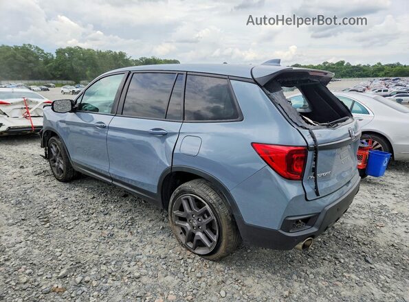 5FNYF8H57PB019253 2023 HONDA PASSPORT Blue Հետևի ձախ