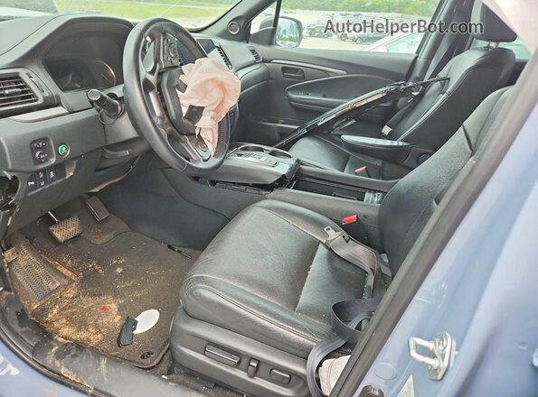 5FNYF8H57PB019253 2023 HONDA PASSPORT Blue Սալոնի դիմացի տեսք