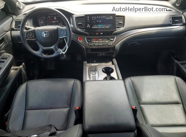 5FNYF8H57RB018459 2024 HONDA PASSPORT White Dashboard view