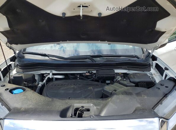 5FNYF8H57RB018459 2024 HONDA PASSPORT White Engine compartment view