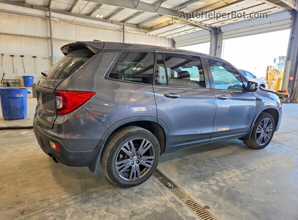 5FNYF8H58KB006519 2019 HONDA PASSPORT Серый Задняя правая четверть
