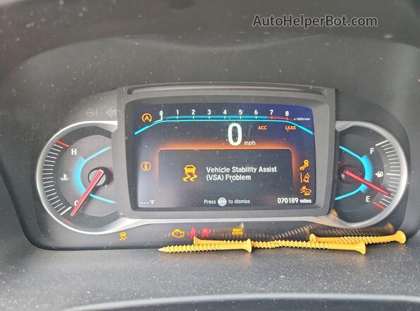 5FNYF8H58LB013214 2020 HONDA PASSPORT Gray Instrument cluster view