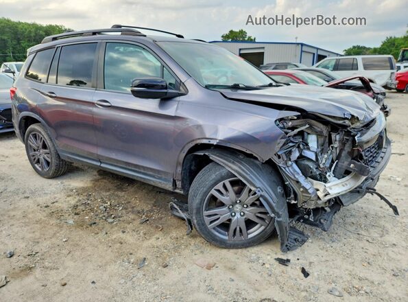5FNYF8H58LB013214 2020 HONDA PASSPORT Gray Front right