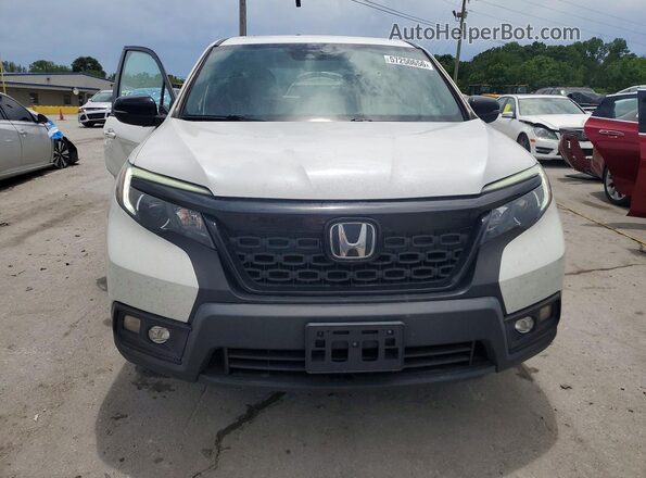 5FNYF8H58MB041340 2021 HONDA PASSPORT White წინა ხედი