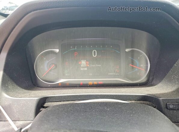5FNYF8H58MB041340 2021 HONDA PASSPORT White ხელსაწყოთა პანელის ხედი
