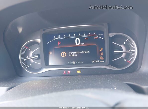 5FNYF8H58PB036093 2023 HONDA PASSPORT Красный Вид задних сидений