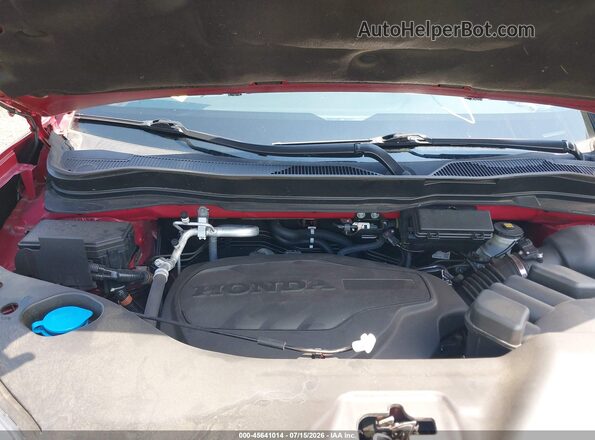 5FNYF8H58PB036093 2023 HONDA PASSPORT Красный Вид сзади