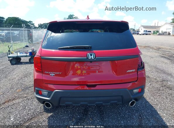 5FNYF8H58PB036093 2023 HONDA PASSPORT Красный 