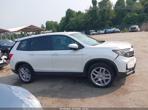 5FNYF8H58SB017777 2025 HONDA PASSPORT White Панорамний вид салону 360°