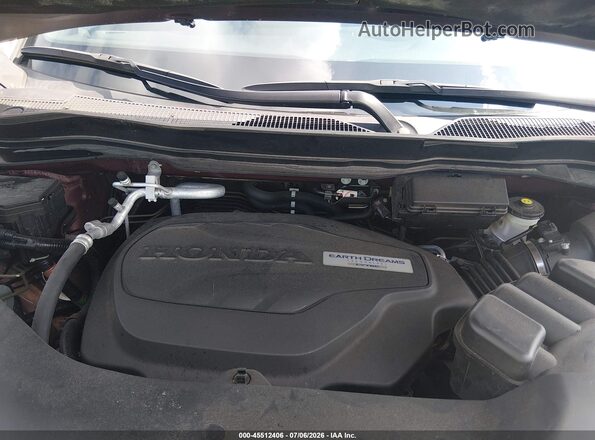 5FNYF8H59LB009642 2020 HONDA PASSPORT Red Հետևի տեսք