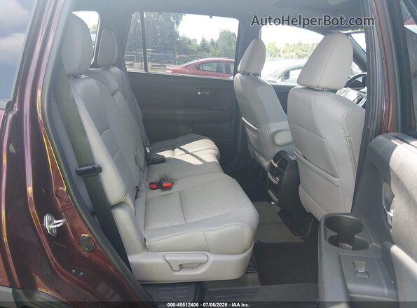5FNYF8H59LB009642 2020 HONDA PASSPORT Red VIN կոդի պիտակի տեսք
