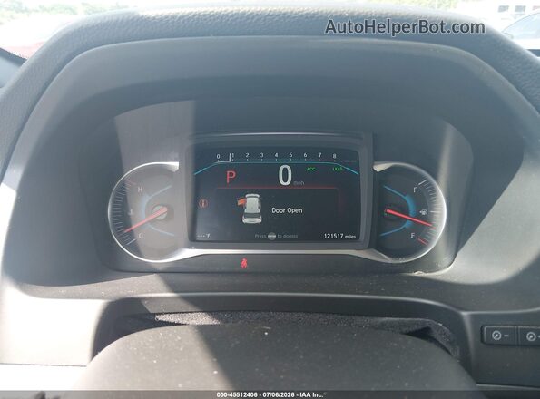 5FNYF8H59LB009642 2020 HONDA PASSPORT Red Հետևի նստատեղերի տեսք