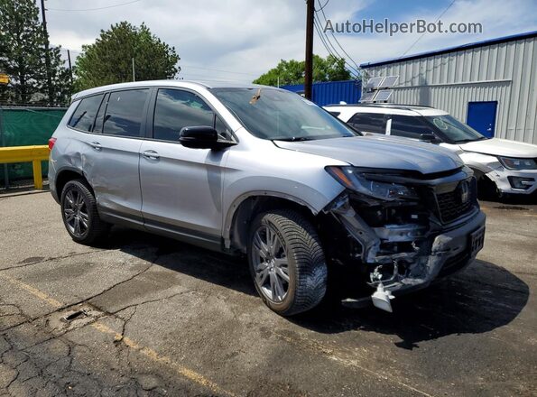5FNYF8H59LB014906 2020 HONDA PASSPORT Silver Front right