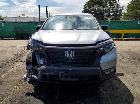 5FNYF8H59LB014906 2020 HONDA PASSPORT Silver Front view