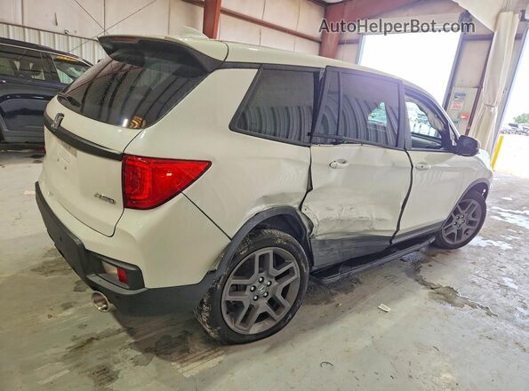 5FNYF8H59PB039312 2023 HONDA PASSPORT Белый Задняя правая четверть