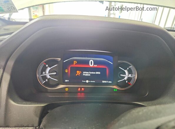 5FNYF8H59PB039312 2023 HONDA PASSPORT Белый Вид щитка приборов