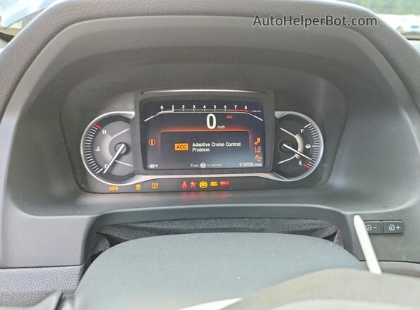 5FNYF8H59RB013375 2024 HONDA PASSPORT Blue Vista del cuadro de instrumentos