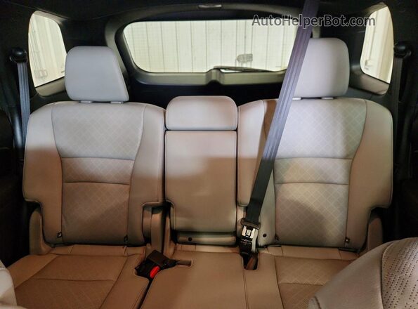 5FNYF8H5XKB022561 2019 HONDA PASSPORT Gray Rear seats view