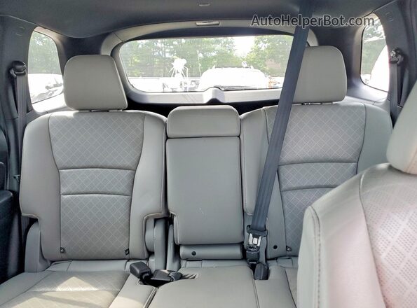5FNYF8H5XLB006782 2020 HONDA PASSPORT Blue Вид задніх сидінь