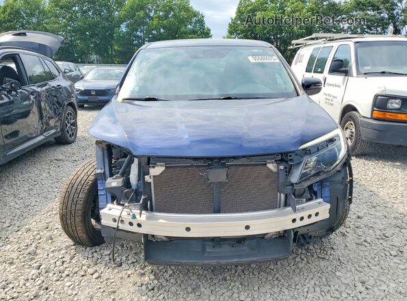 5FNYF8H5XLB006782 2020 HONDA PASSPORT Blue Вид спереду