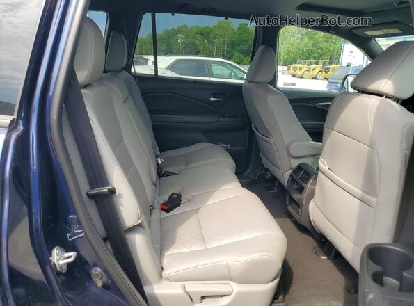 5FNYF8H5XLB006782 2020 HONDA PASSPORT Blue Вид задньої частини салону