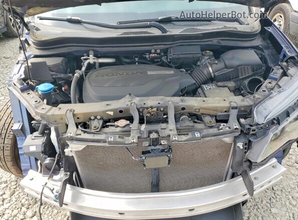 5FNYF8H5XLB006782 2020 HONDA PASSPORT Blue Вид підкапотного простору