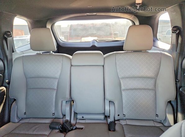 5FNYF8H5XMB010414 2021 HONDA PASSPORT Blue უკანა სავარძლების ხედი