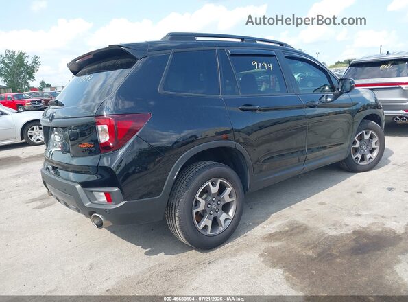 5FNYF8H61PB007138 2023 HONDA PASSPORT Black Rear right