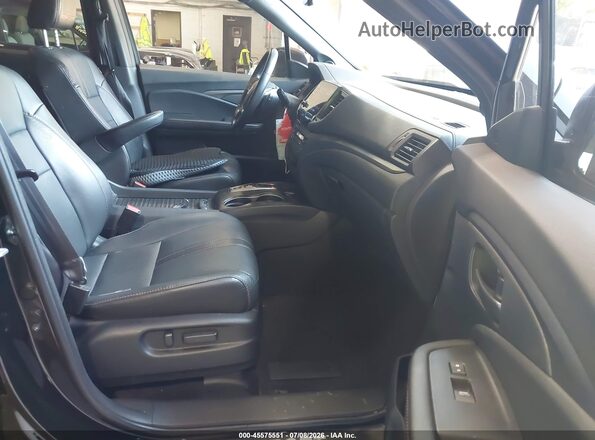 5FNYF8H62NB001670 2022 HONDA PASSPORT Черный Вид салона спереди