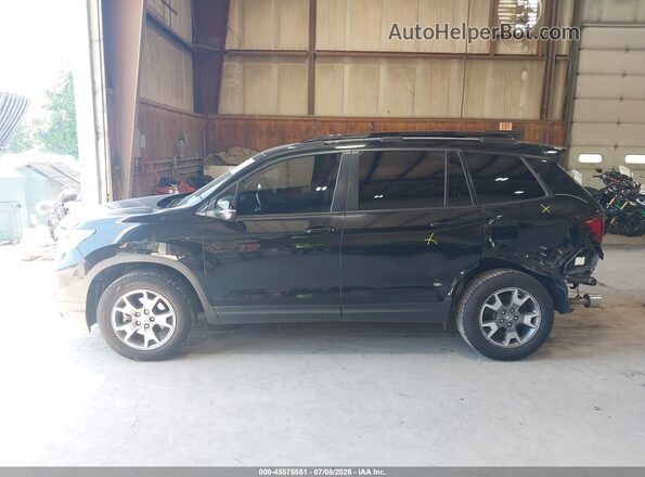 5FNYF8H62NB001670 2022 HONDA PASSPORT Черный Панорамный вид салона 360°