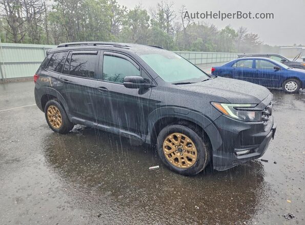 5FNYF8H62PB005236 2023 HONDA PASSPORT Black Delantero derecho
