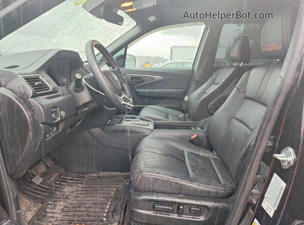 5FNYF8H62PB005236 2023 HONDA PASSPORT Black Vista interior delantera