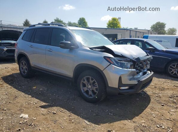5FNYF8H63RB011954 2024 HONDA PASSPORT Silver წინა მარჯვენა