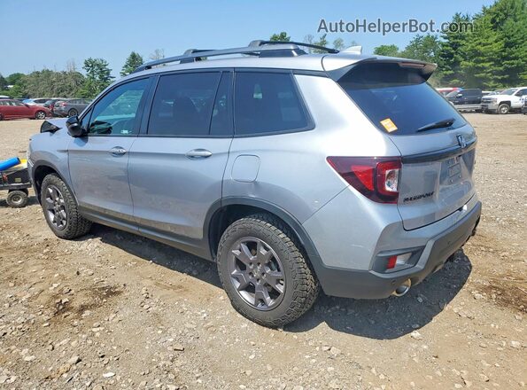 5FNYF8H63RB011954 2024 HONDA PASSPORT Silver უკანა მარცხენა