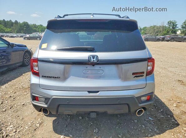 5FNYF8H63RB011954 2024 HONDA PASSPORT Silver უკანა ხედი