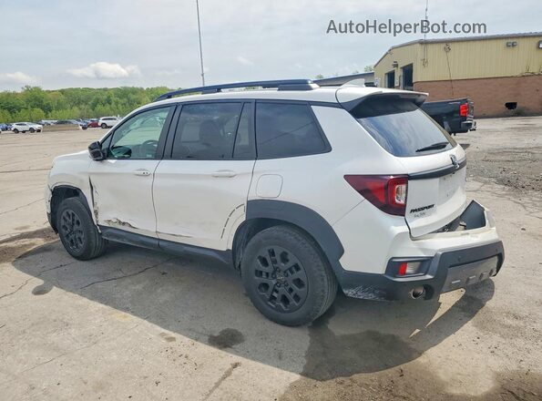 5FNYF8H64PB019364 2023 HONDA PASSPORT White Trasero izquierdo