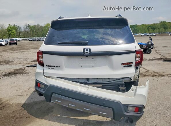 5FNYF8H64PB019364 2023 HONDA PASSPORT White Vista trasera
