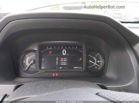 5FNYF8H65PB035248 2023 HONDA PASSPORT Silver უკანა სავარძლების ხედი