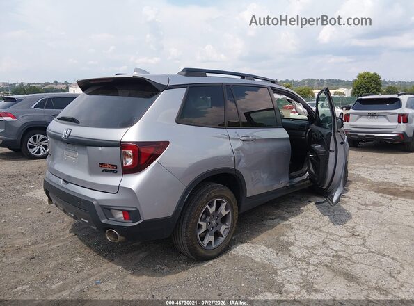 5FNYF8H65PB035248 2023 HONDA PASSPORT Silver უკანა მარჯვენა