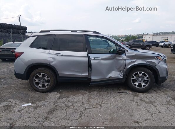 5FNYF8H65PB035248 2023 HONDA PASSPORT Silver უკანა სალონის ხედი