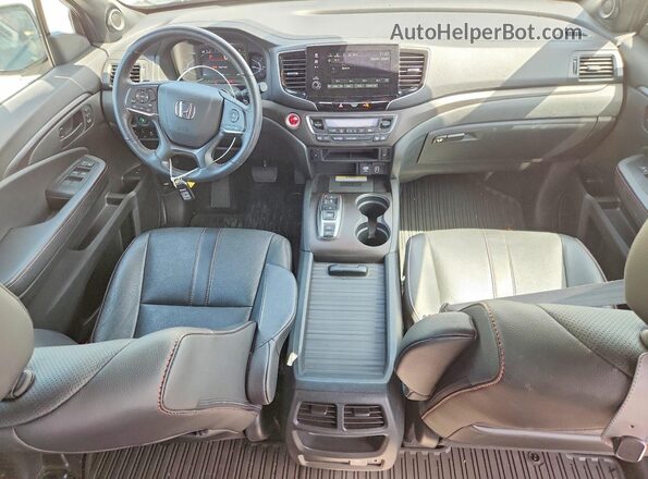 5FNYF8H66NB031576 2022 HONDA PASSPORT White Dashboard view