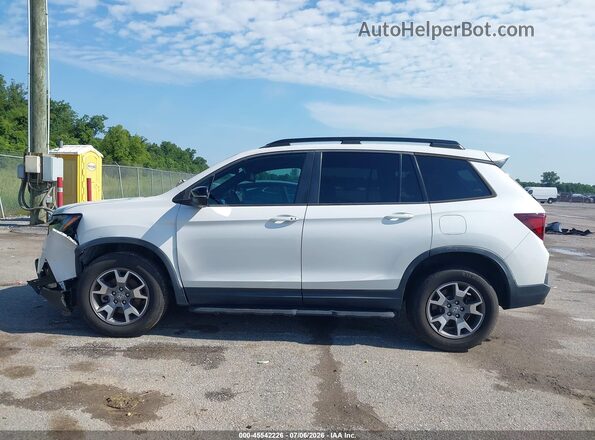 5FNYF8H68PB002907 2023 HONDA PASSPORT Белый Панорамный вид салона 360°