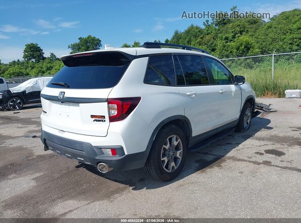 5FNYF8H68PB002907 2023 HONDA PASSPORT Белый Задняя правая четверть