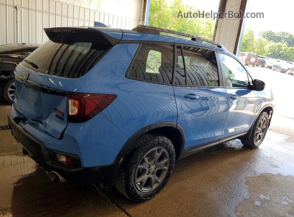 5FNYF8H69RB021274 2024 HONDA PASSPORT Blue Rear right
