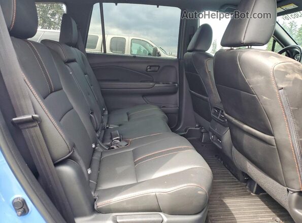5FNYF8H6XRB018089 2024 HONDA PASSPORT Blue Вид задньої частини салону