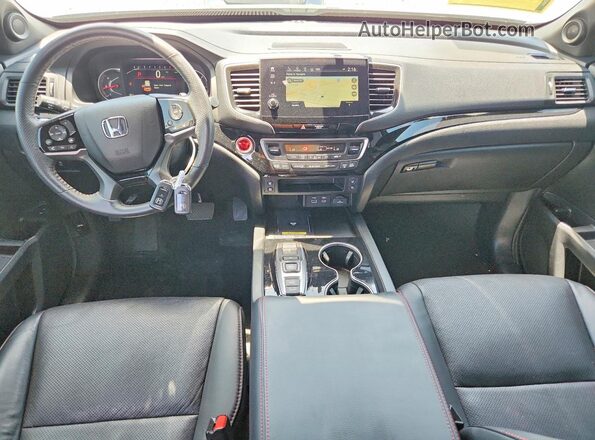 5FNYF8H89RB009935 2024 HONDA PASSPORT Black Widok deski rozdzielczej